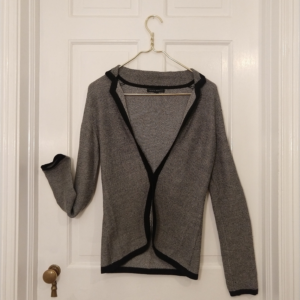 Banana Republic Merino Knit Blazer - S